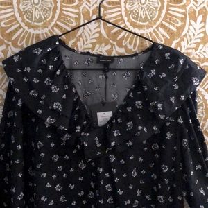 Who what wear midi dress with purple floral. XL